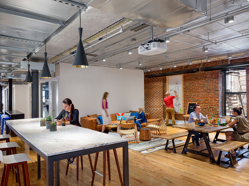 國(guó)外紐約辦公室裝修設(shè)計(jì)風(fēng)格