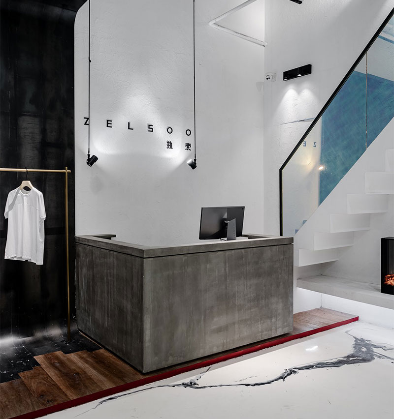 《執索》萬達店服裝店裝修設計案例