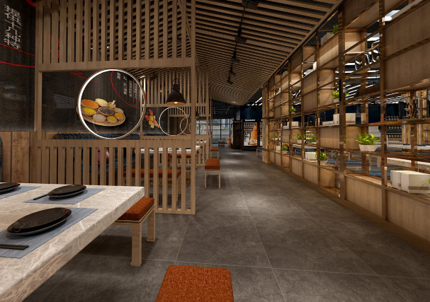 杭州《派客串串店》裝修設計案例