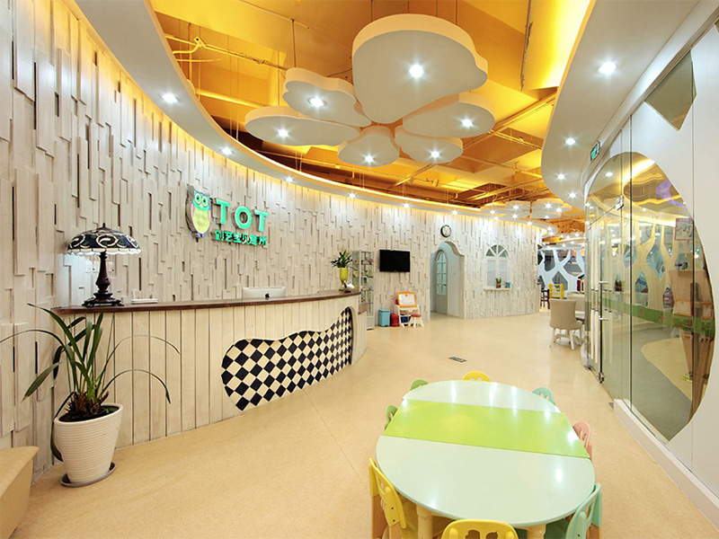 杭州創(chuàng)藝寶貝慧所早教機構(gòu)裝修設(shè)計案例