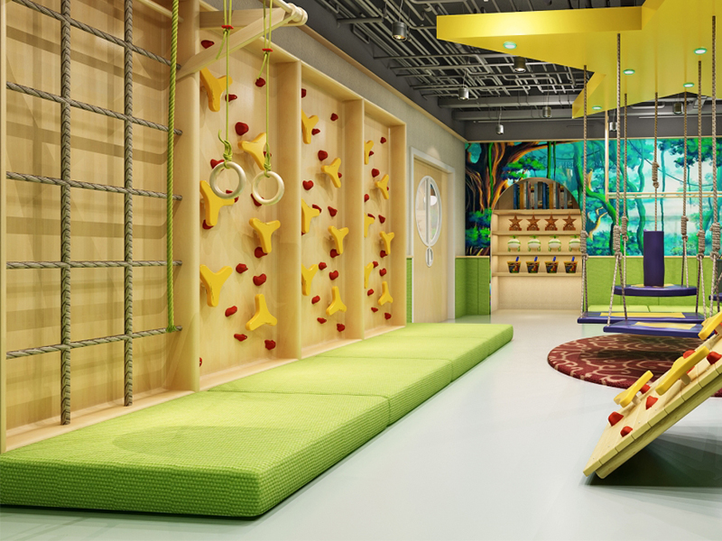 感統(tǒng)訓(xùn)練營托兒所裝修設(shè)計(jì)案例