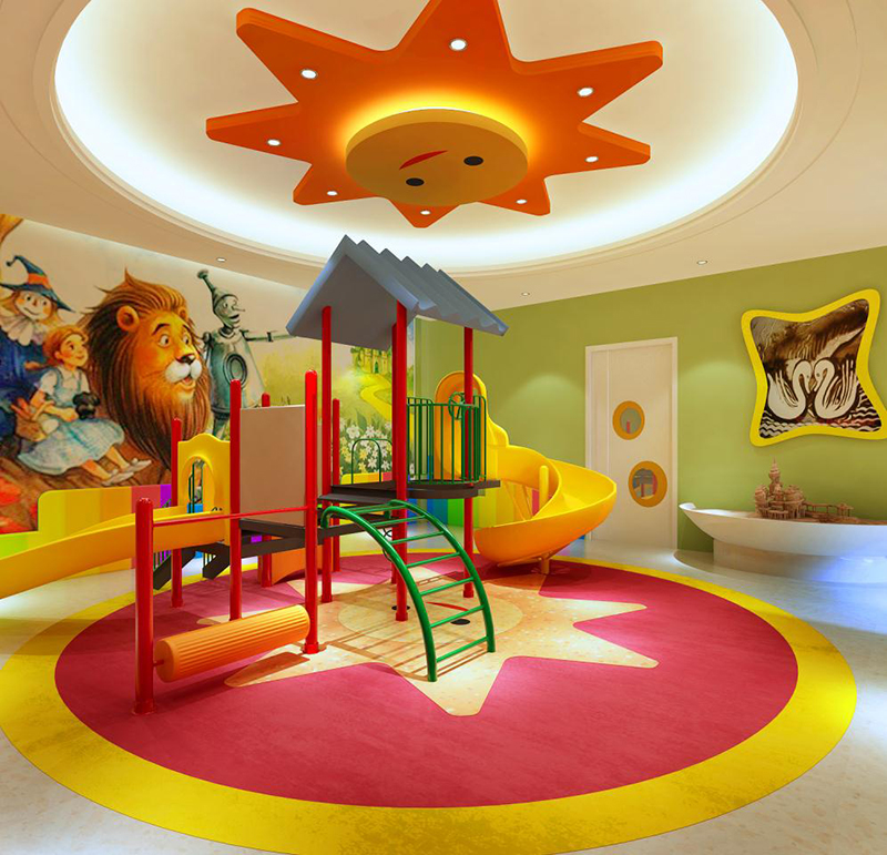 幼兒園大廳裝修設(shè)計(jì)案例