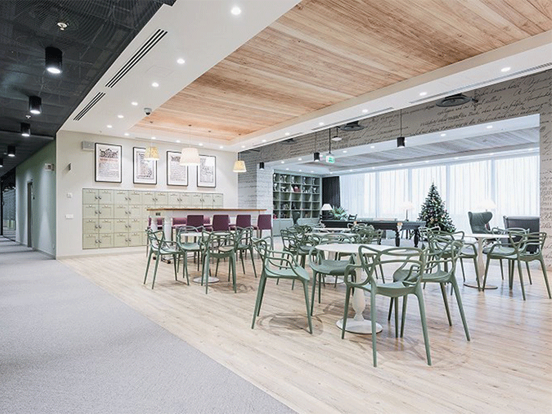 莫斯科微軟辦公室裝修設(shè)計(jì)案例