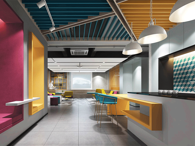 杭州互聯網辦公室裝修設計案例