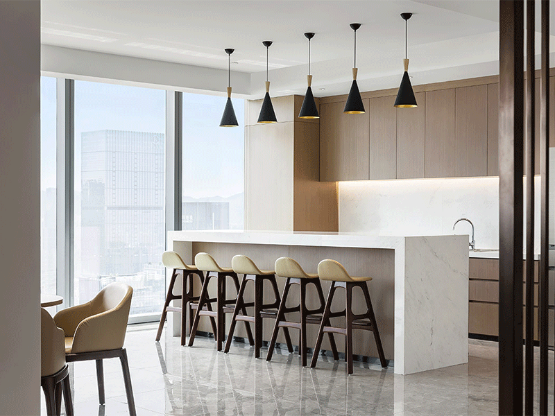 杭州958方新中式辦公室裝修設計風格