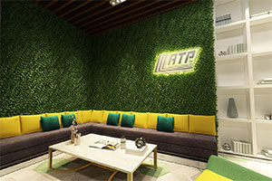 科技公司辦公室裝修設計全景圖