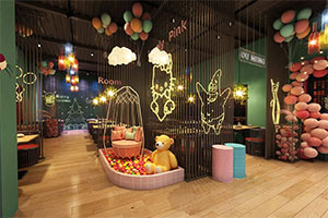 網(wǎng)紅餐廳裝修設(shè)計(jì)全景案例