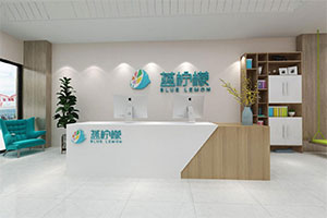 藍(lán)檸檬培訓(xùn)機構(gòu)裝修設(shè)計全景圖
