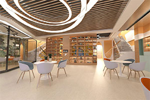 現代簡約托兒所裝修設計全景